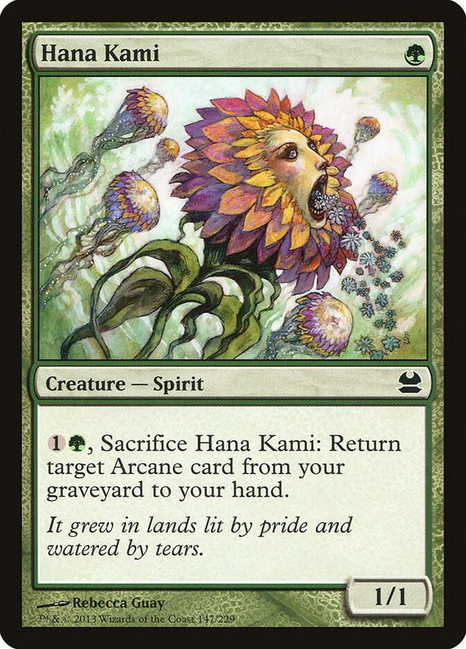 Hana Kami 147 card from Modern Masters