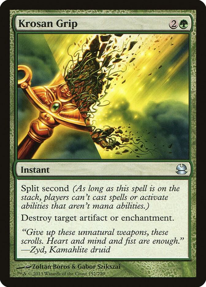 Krosan Grip 152 card from Modern Masters