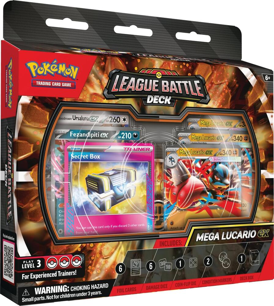 League Battle Deck [Mega Lucario ex] card from Miscellaneous Cards & Products