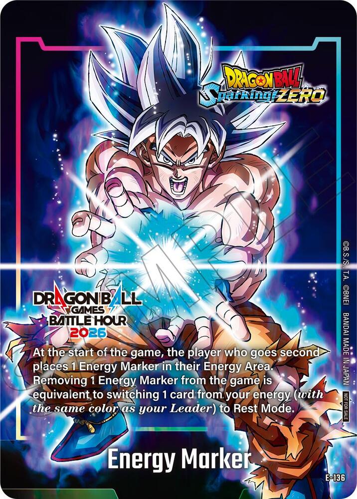 Energy Marker E-136 card from Fusion World Energy Markers