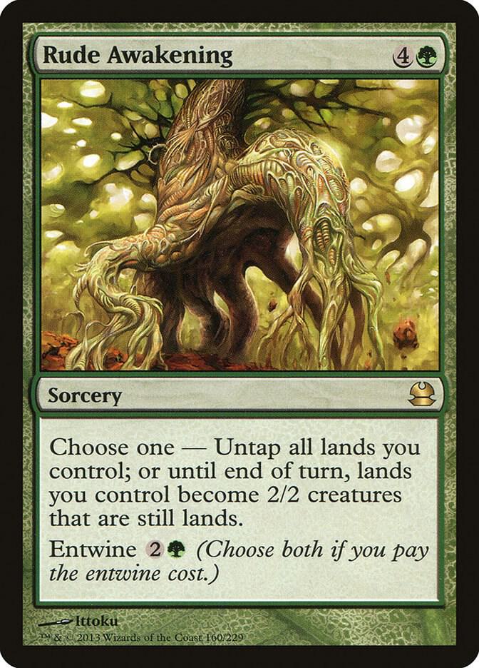 Rude Awakening 160 card from Modern Masters