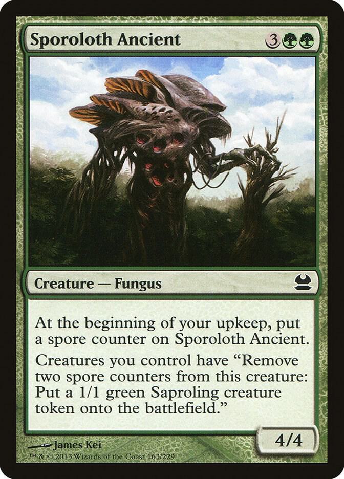 Sporoloth Ancient 163 card from Modern Masters