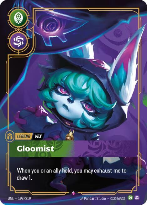Vex - Gloomist 193/219 card from Unleashed