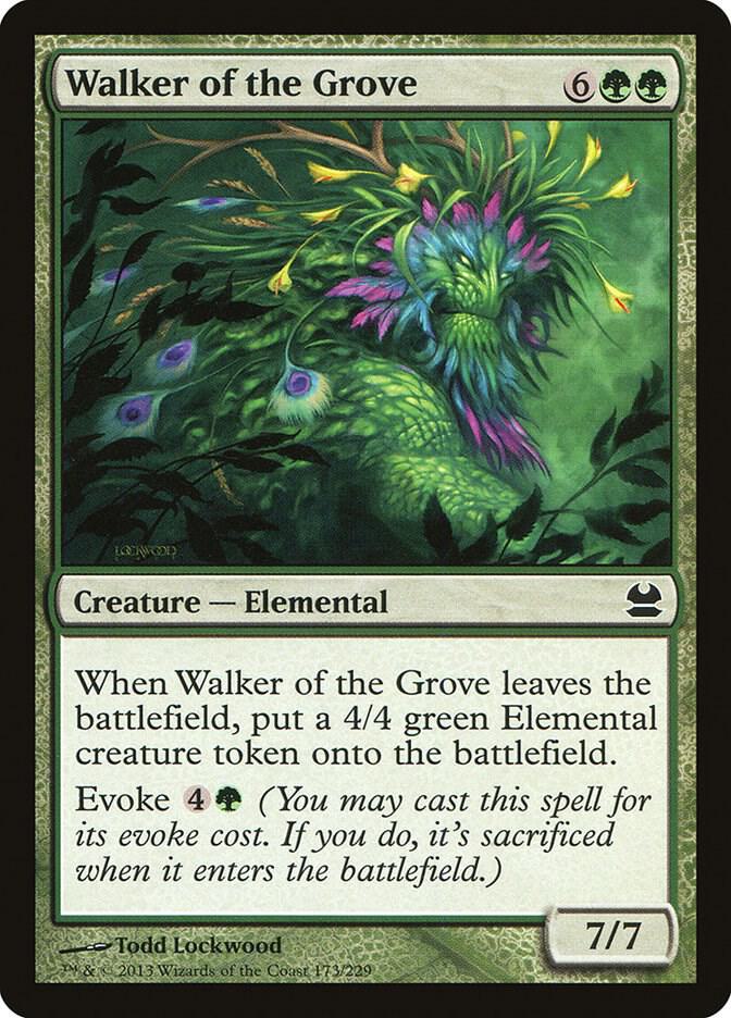 Walker of the Grove 173 card from Modern Masters