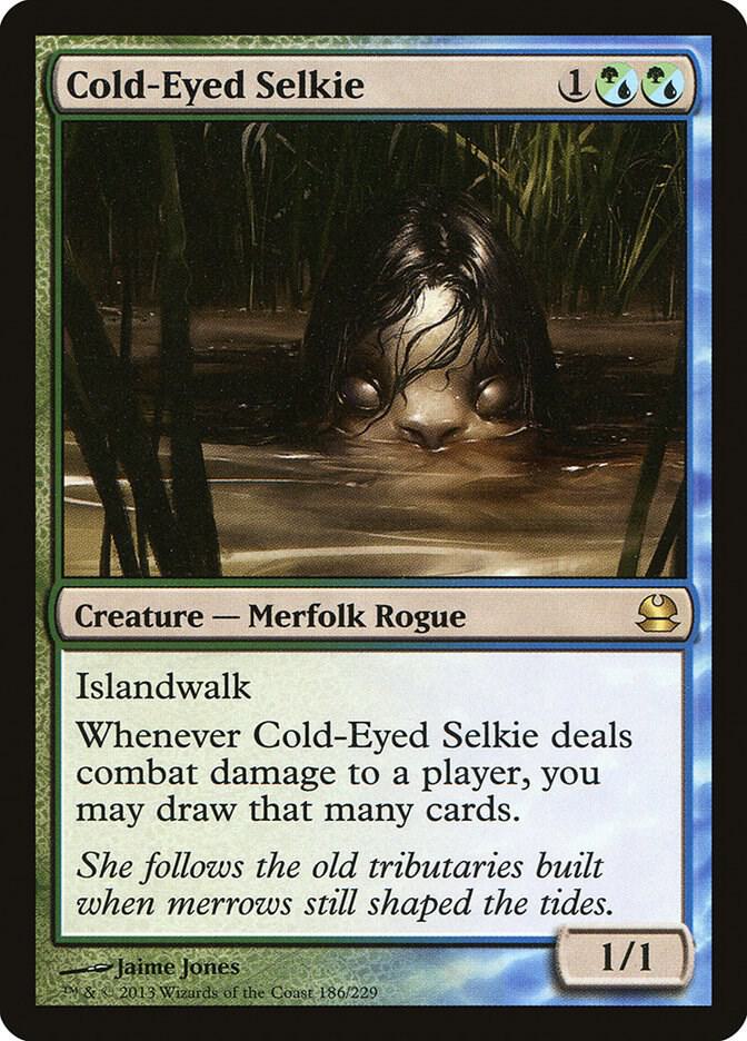 Cold-Eyed Selkie 186 card from Modern Masters
