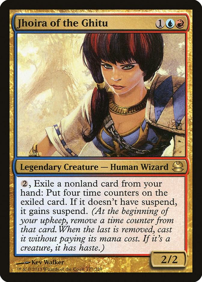 Jhoira of the Ghitu 177 card from Modern Masters