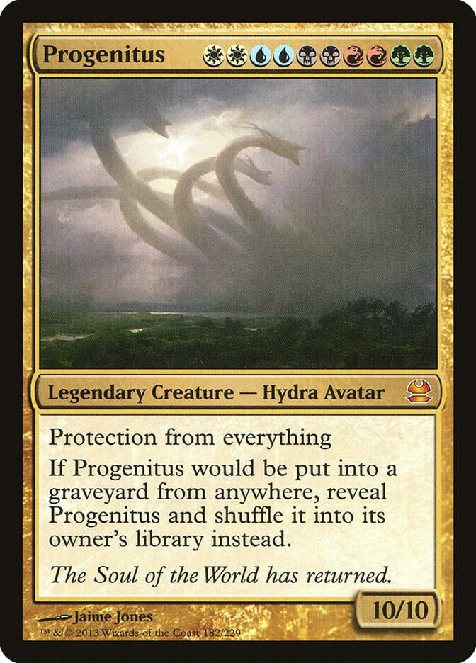 Progenitus 182 card from Modern Masters