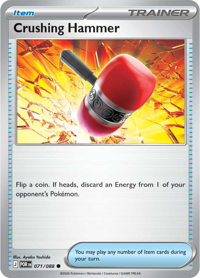Crushing Hammer 071/088 card from ME03: Perfect Order