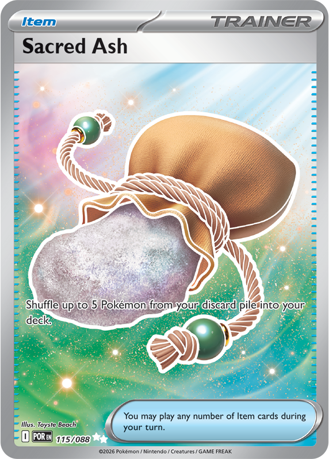 Sacred Ash 115/088 card from ME03: Perfect Order