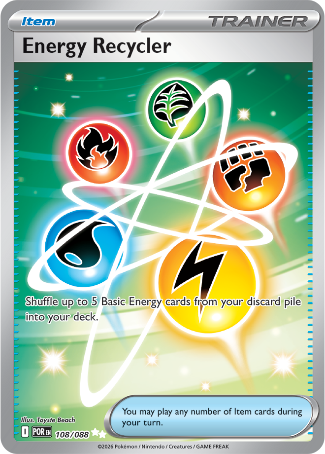 Energy Recycler 108/088 card from ME03: Perfect Order