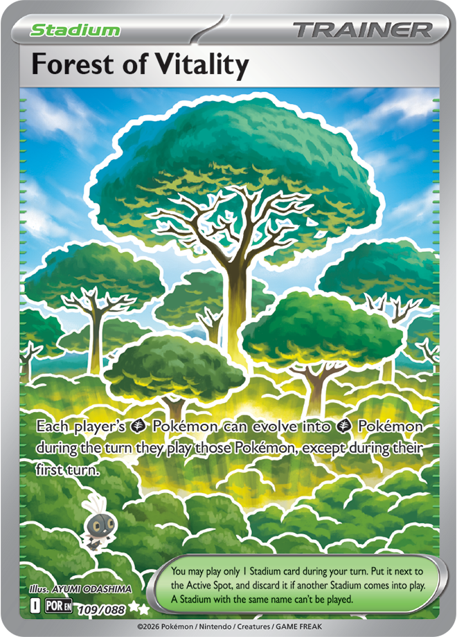 Forest of Vitality 109/088 card from ME03: Perfect Order
