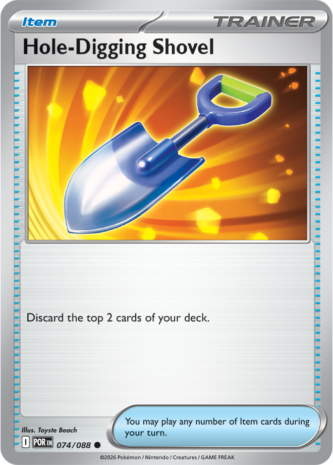 Hole-Digging Shovel 074/088 card from ME03: Perfect Order