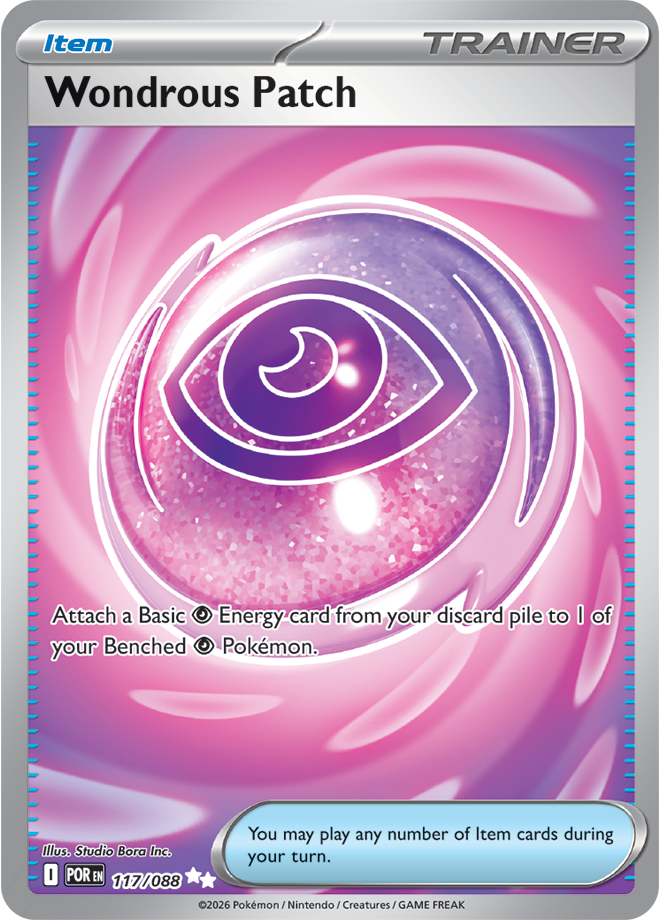 Wondrous Patch 117/088 card from ME03: Perfect Order
