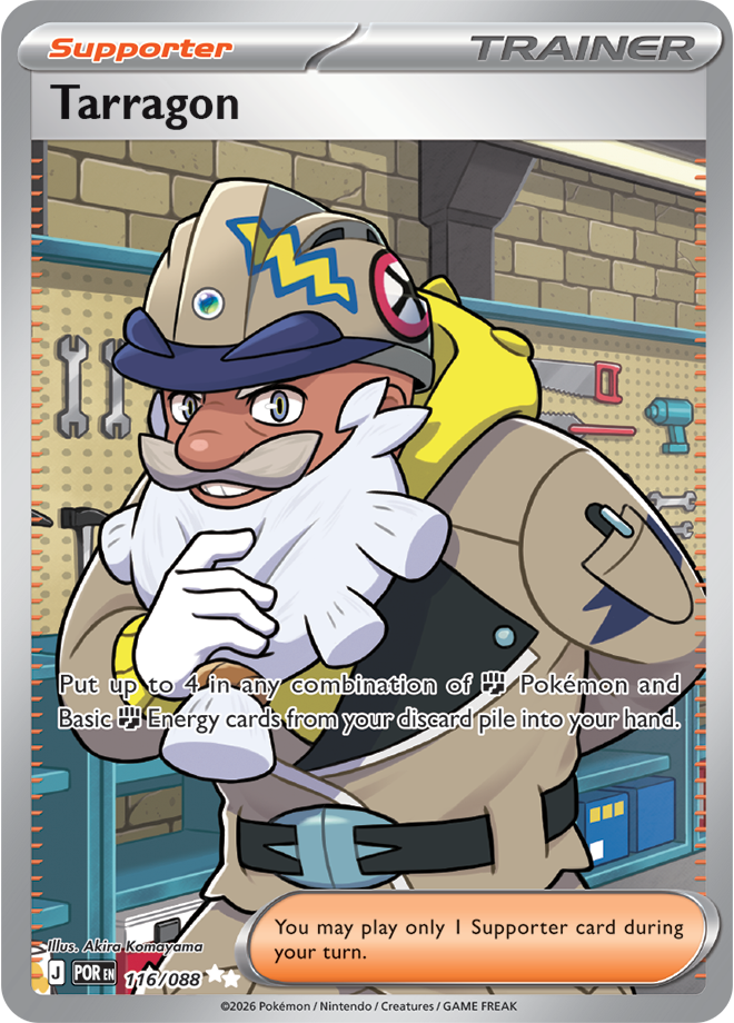 Tarragon 116/088 card from ME03: Perfect Order