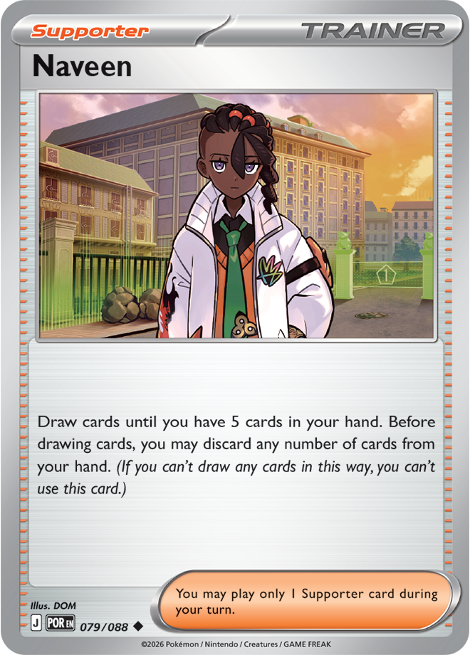 Naveen 079/088 card from ME03: Perfect Order