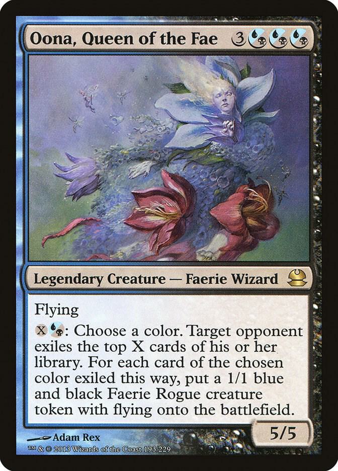 Oona, Queen of the Fae 193 card from Modern Masters