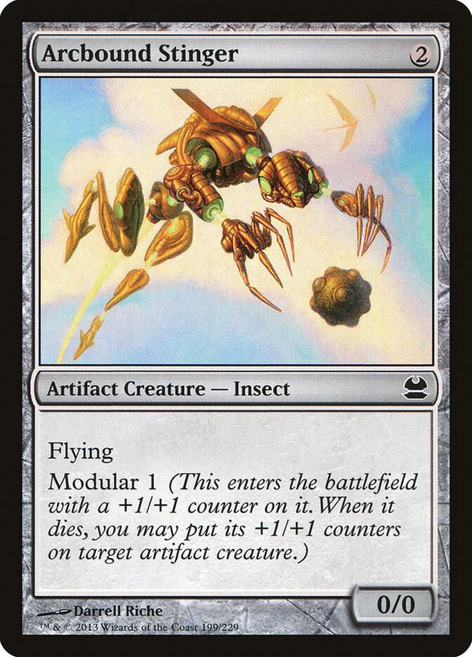Arcbound Stinger 199 card from Modern Masters