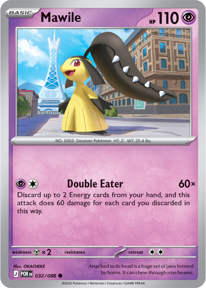 Mawile 032/088 card from ME03: Perfect Order