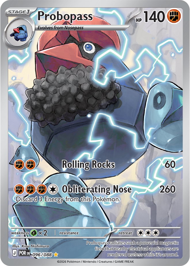 Probopass 096/088 card from ME03: Perfect Order