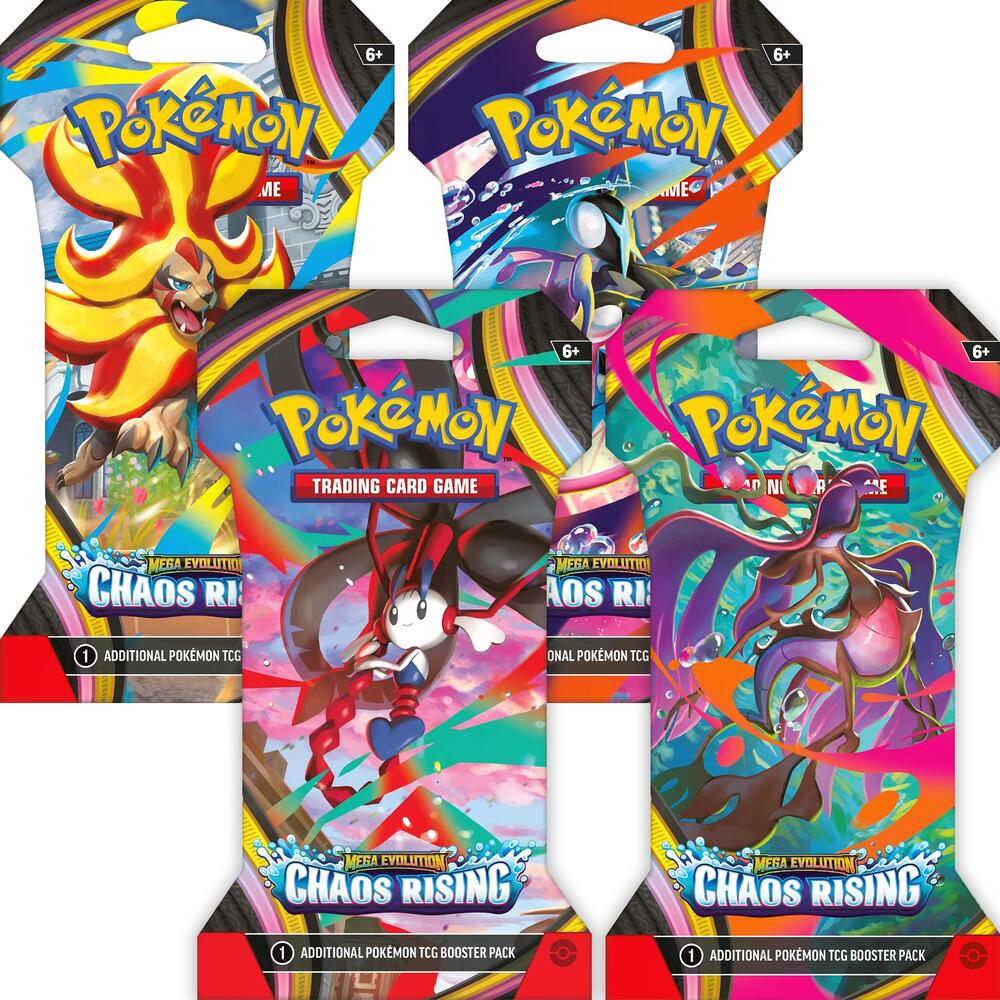 Chaos Rising Sleeved Booster Pack Art Bundle [Set of 4] card from ME04: Chaos Rising