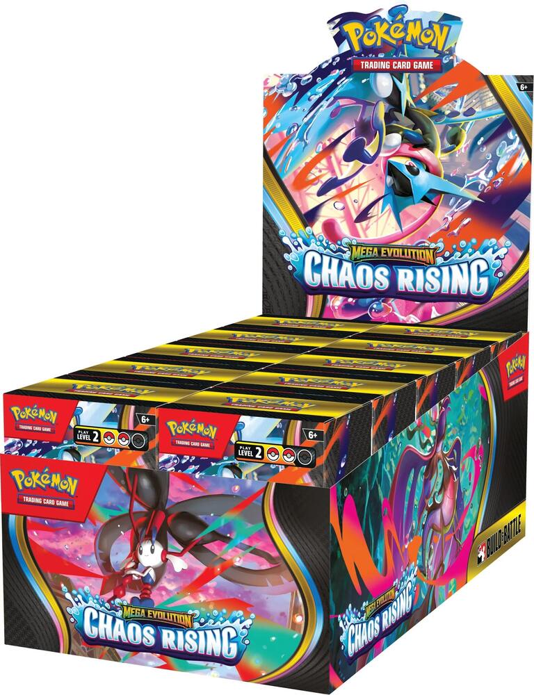 Chaos Rising Build & Battle Display card from ME04: Chaos Rising