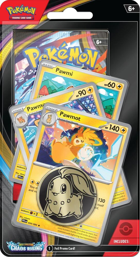 Chaos Rising Premium Checklane Blister [Pawmot Line] card from ME04: Chaos Rising