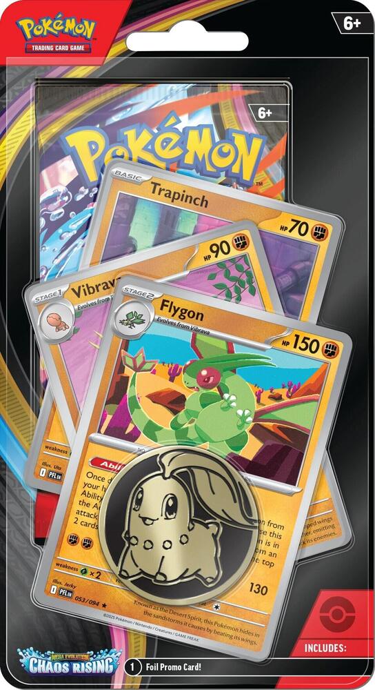 Chaos Rising Premium Checklane Blister [Flygon Line] card from ME04: Chaos Rising
