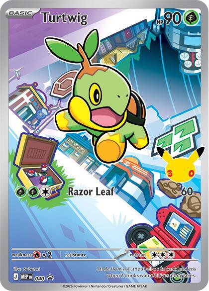 Turtwig 040 card from ME: Mega Evolution Promo