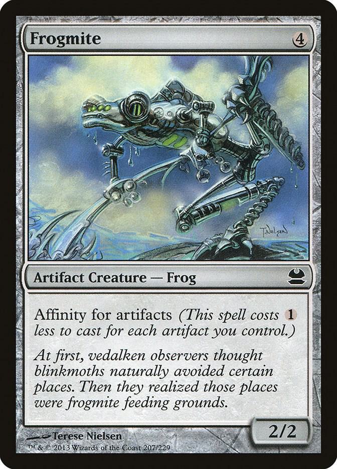 Frogmite 207 card from Modern Masters