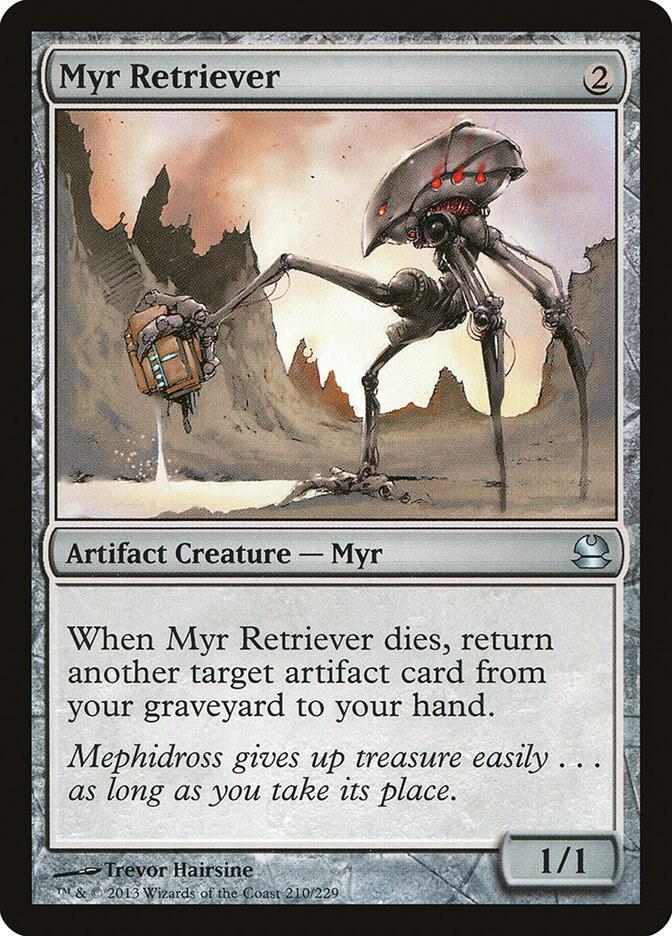 Myr Retriever 210 card from Modern Masters