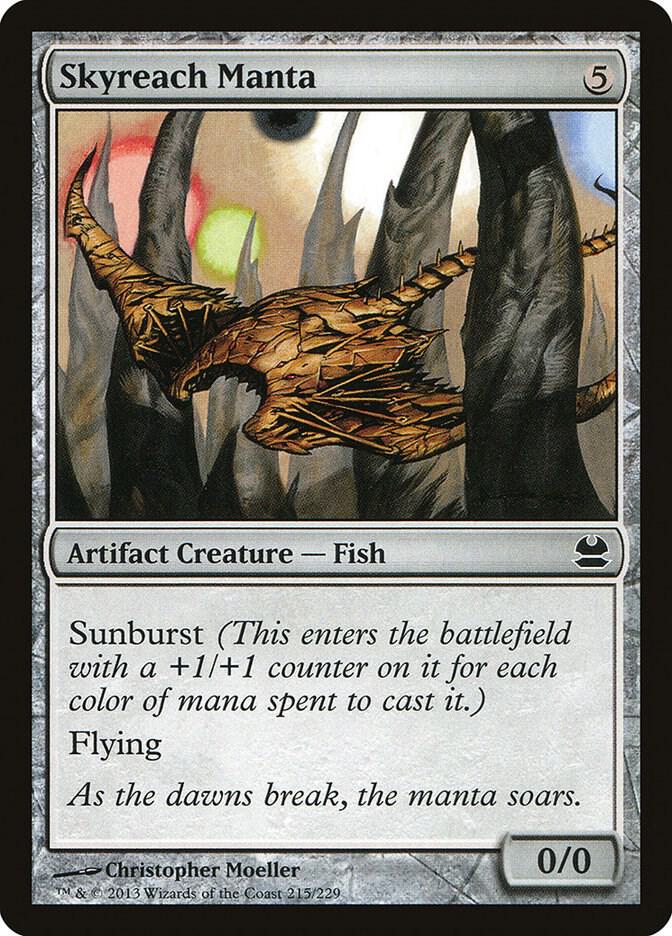 Skyreach Manta 215 card from Modern Masters