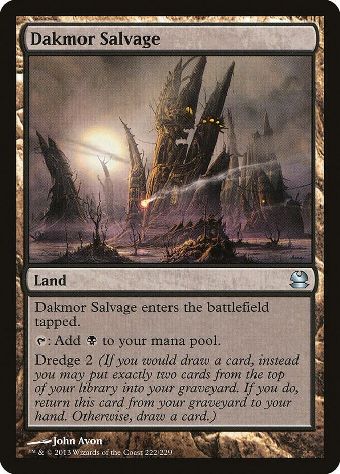 Dakmor Salvage 222 card from Modern Masters