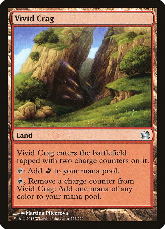 Vivid Crag 225 card from Modern Masters