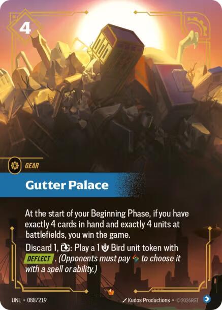 Gutter Palace 088/219 card from Unleashed