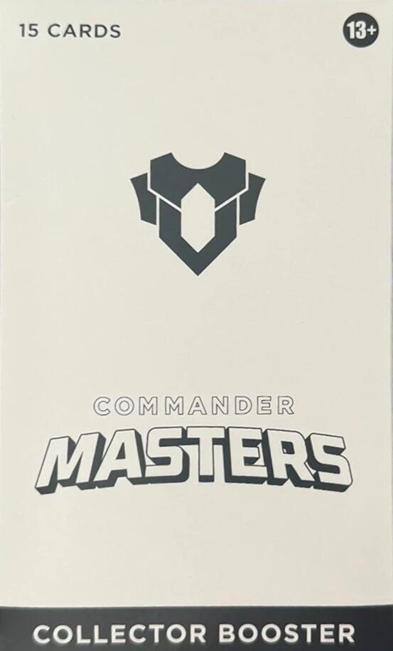 Commander Masters - Collector Booster Pack (Minimal Packaging) sealed product from Commander Masters