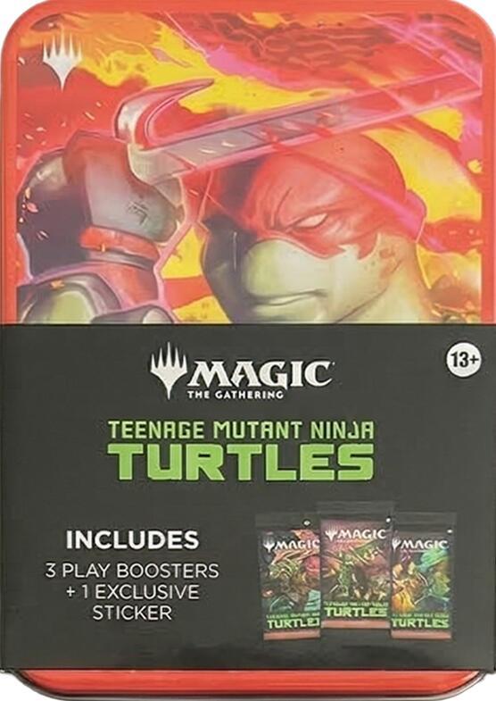 Teenage Mutant Ninja Turtles - Tin (Raphael) card from Teenage Mutant Ninja Turtles