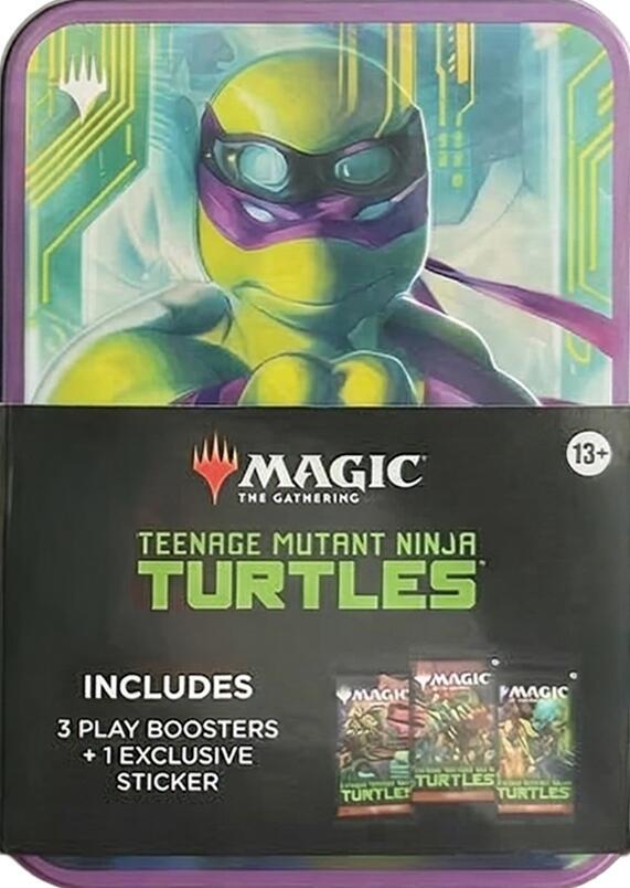 Teenage Mutant Ninja Turtles - Tin (Donatello) card from Teenage Mutant Ninja Turtles