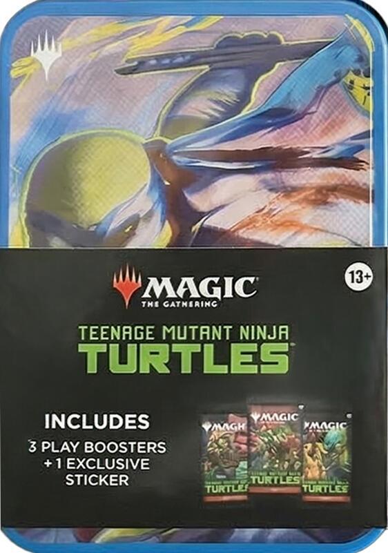 Teenage Mutant Ninja Turtles - Tin (Leonardo) card from Teenage Mutant Ninja Turtles