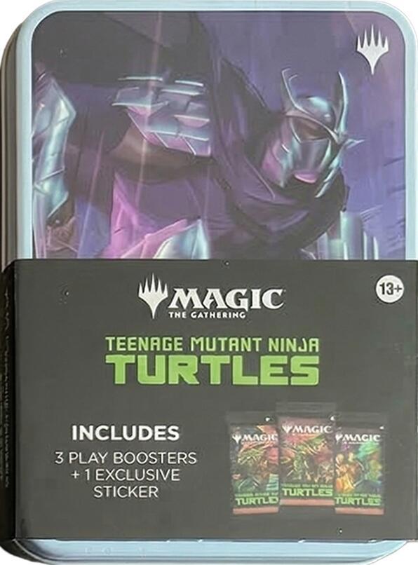 Teenage Mutant Ninja Turtles - Tin (Shredder) card from Teenage Mutant Ninja Turtles