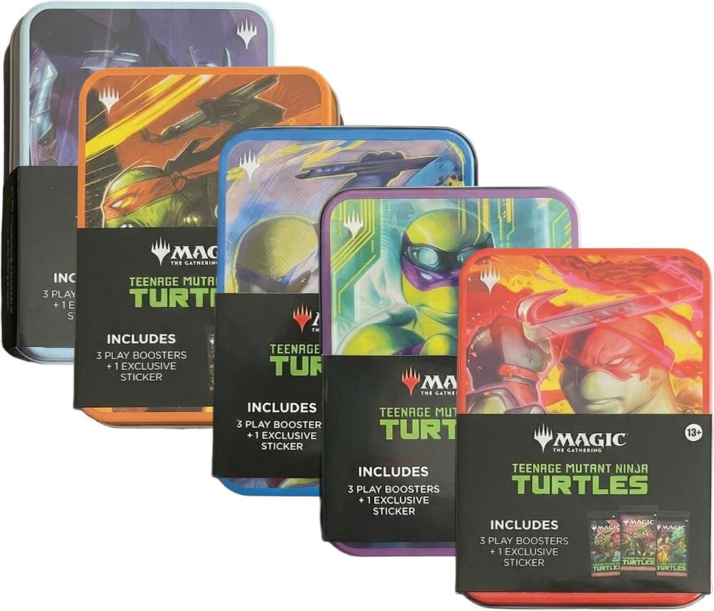 Teenage Mutant Ninja Turtles - Tin [Set of 5] card from Teenage Mutant Ninja Turtles