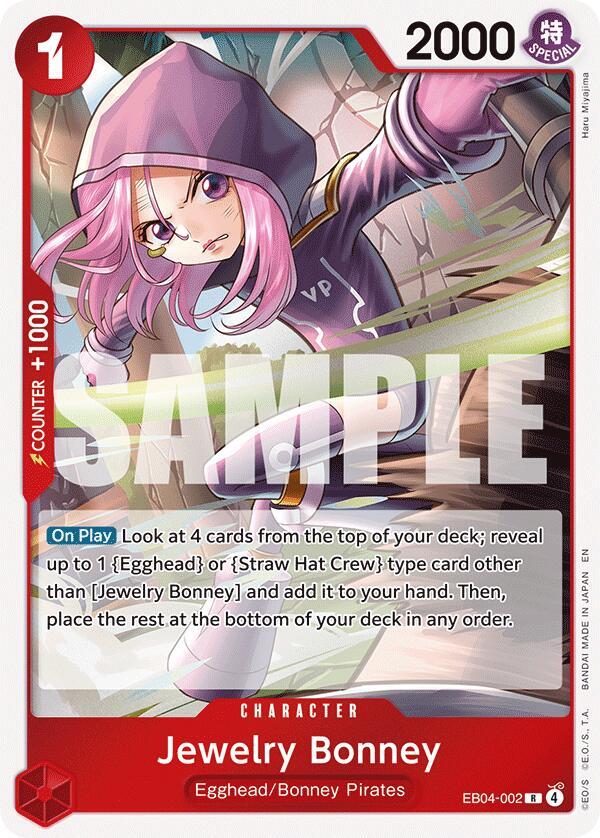 Jewelry Bonney EB04-002 card from Adventure on Kami's Island