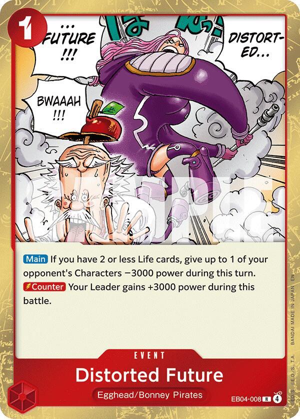 Distorted Future EB04-008 card from Adventure on Kami's Island