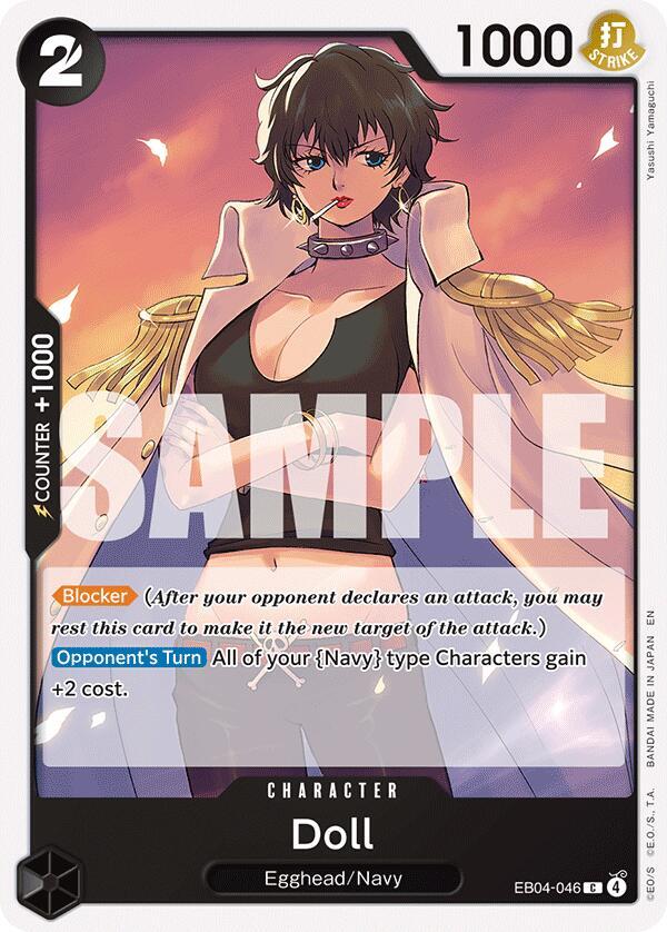 Doll EB04-046 card from Adventure on Kami's Island