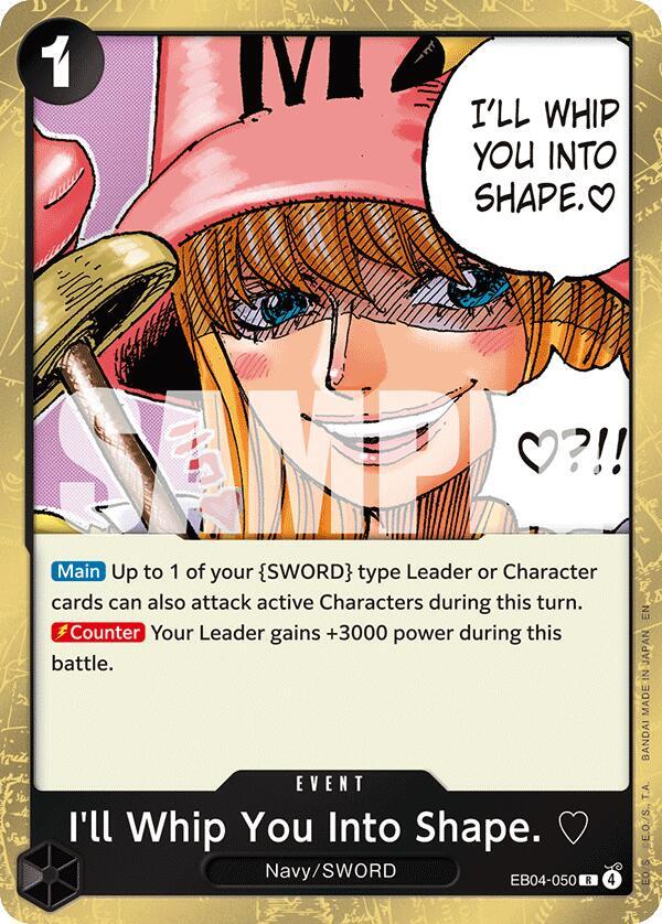 I'll Whip You Into Shape. EB04-050 card from Adventure on Kami's Island