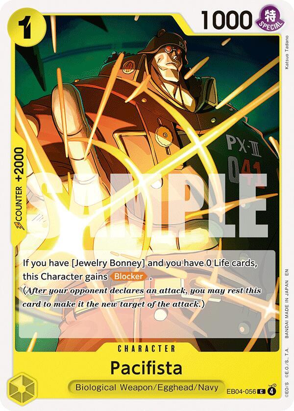 Pacifista EB04-056 card from Adventure on Kami's Island