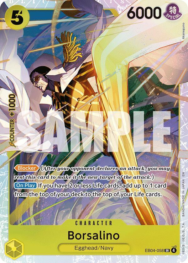 Borsalino EB04-058 card from Adventure on Kami's Island