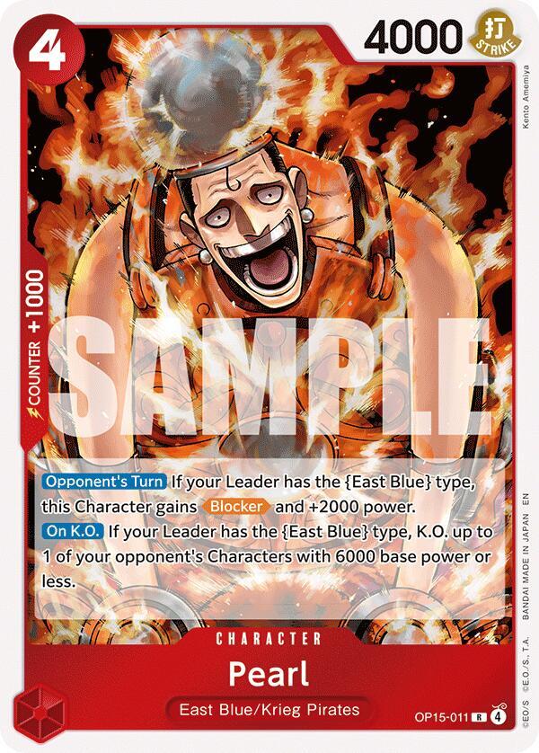 Pearl OP15-011 card from Adventure on Kami's Island