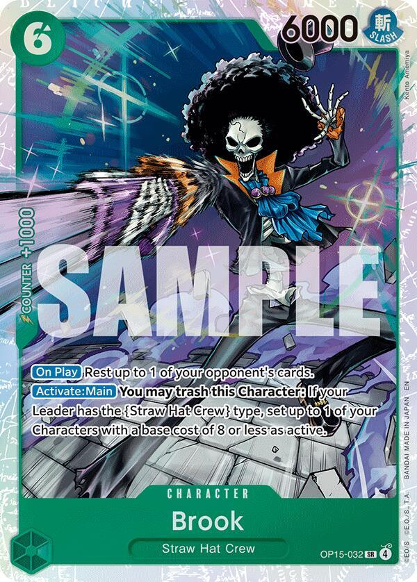Brook OP15-032 card from Adventure on Kami's Island