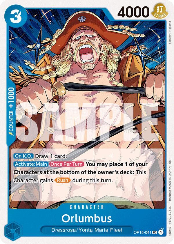 Orlumbus OP15-041 card from Adventure on Kami's Island