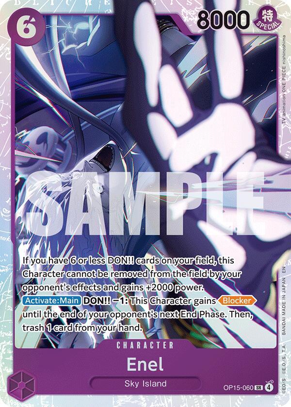 Enel OP15-060 card from Adventure on Kami's Island